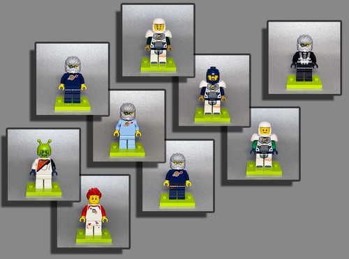 Lego figuren space weltraum - space,