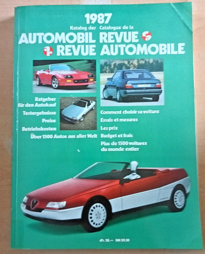 1987 katalog automobilrevue - 1987,