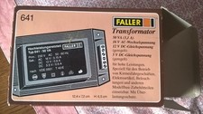 Faller Trafo Typ 641  - 16V+12V+5,5V in OVP