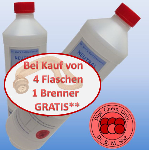 2x1000ml duft neutral für - 2x1000ml,