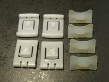 SET Für Audi 80 90 100 Cabrio VW Passat  Sitzverstellung Gleitstück Gummi S25