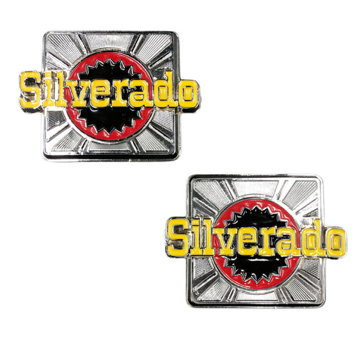 Silberado seitenpanel emblem - silberado,