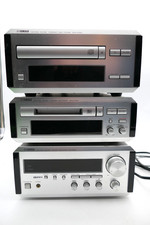Yamaha RX-E200 Receiver MDX-E100 Mini DIsc Recorder CDX-E200 Compact Disc Player