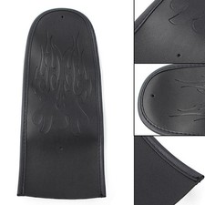 Motorrad Kotflügel Heckfender Bib Pad Leder für Harley Dyna Fat Bob Street Glide