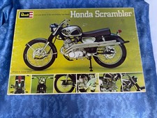 Vintage Bausatz Revell 1:8 - Honda Scrambler in OVP aus den 60/70 Jahren