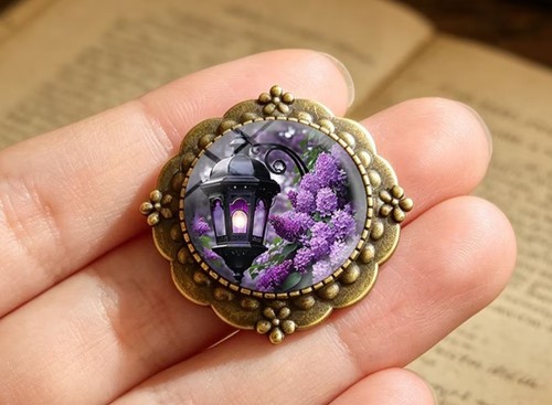 Wunderschöne vintage brosche - vintage,