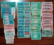 Alte Banknoten für Sammler