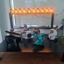 Jazz Band Figuren inkl. Bühne