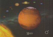 3 -D - Ansichtskarte: Mars im
