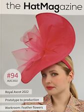 THE HAT MAGAZINE Aug. 2022 Nr. 94 engl. Ausgabe Hutmacher Modistin "Royal Ascot"
