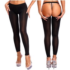 DE Damen Transparent Leggings