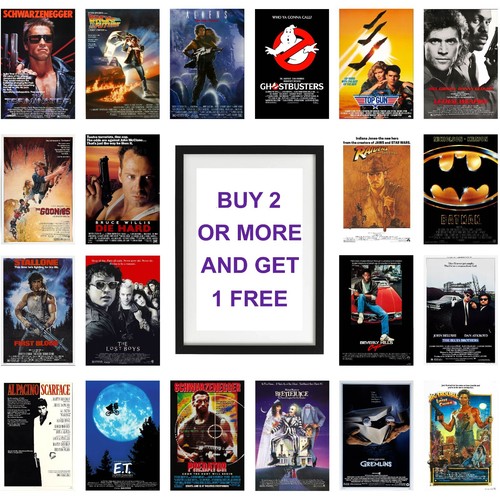 Klassische 80er filmposter - klassische,