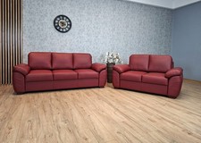 Echtleder couchgarnitur oxford - couchgarnitur,