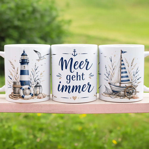 Maritime tasse meer geht - „meer,