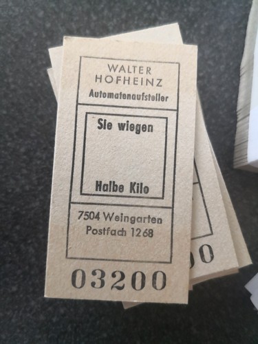 Wiegekarten bahnhofswaage - #13,
