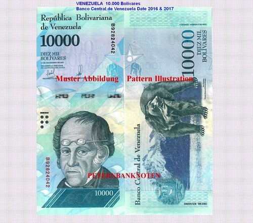 Venezuela 10000 bolivares - venezuela,