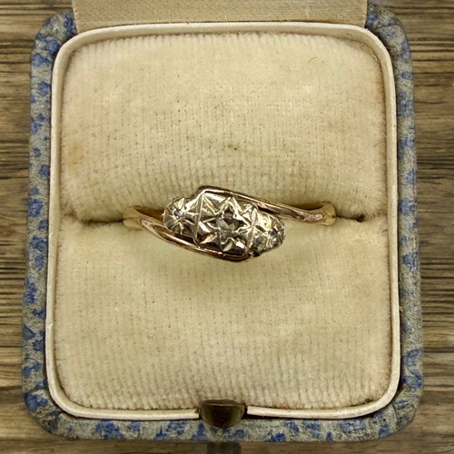 Vintage massiver gelbgold - vintage,