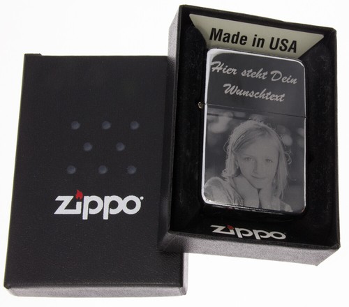 Zippo feuerzeug chrome poliert - zippo,