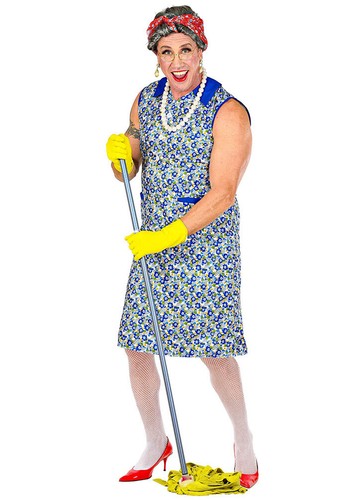Putzfrau hausfrau kostüm - hausfrau,