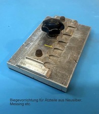 Biegevorrichtung für Ätzteile, etc.