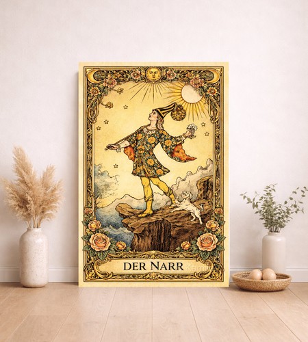 Der narr tarot - narr, |