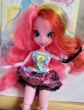 My Little Pony FiM G4 Equestria Girls MLPEG Hasbro Pinkie Pie Puppe Doll Rainbow