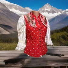 MarJo Dirndl Vest + Blouse +