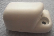 VW Käfer Clip Halter Sonnenblende rechts weiß '67-  "133 857 562" 133857562