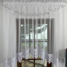 Gardine marquisette mit - marquisette,