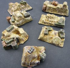 1:72 Diorama - Zubehör: 7 x unbemaltes Ladegut (Satz 4)  aus Stewalin  NEU-WERIG