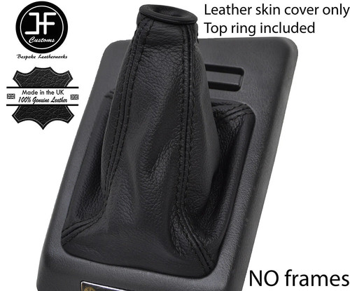 Schwarze nähte top grain - schwarze,