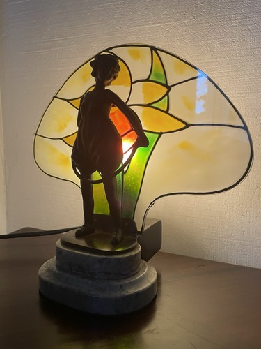 Tiffany tischlampe mit - tischlampe,