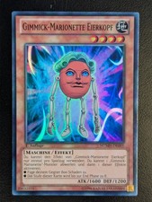 Gimmick-Marionette Eierkopf NUMH-DE005 Super Rare Deutsch NM Yugioh