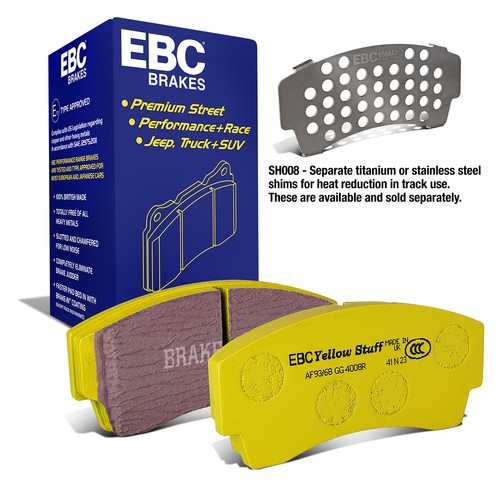 Ebc bremsbeläge vorne - bremsbeläge, vorne/hinten