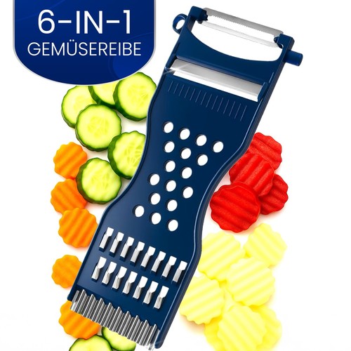 Gemüsereibe 1 - gemüsereibe, 6-in-1