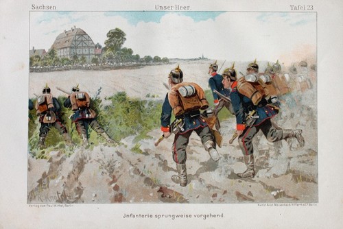 Sachsen infanterie pickelhaube - sachsen,