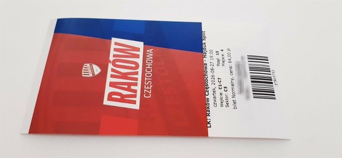 Rare used ticket rakow - rare,
