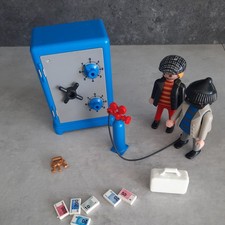 Playmobil 3161 Bankräuber Tresor Panzerknacker Safe City Wohnen Polizei