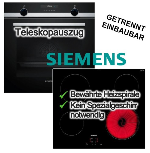 Siemens herdset backofen - siemens,