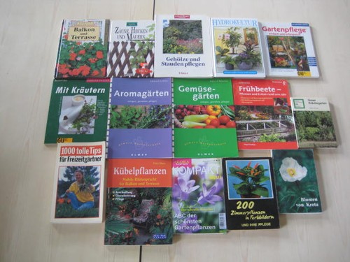 Garten,Pflanzen,Blumen-Bücher
