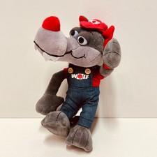 Wolf - Werbefigur Plüschfigur - 26 cm hoch - GUT