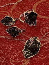 Schmuck Set Silber mit