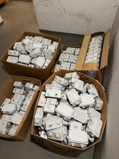 Verteilerdose IP55 42x82mm 6 Öffnungen Anschlussdose Weiß Klemmdose Verbind