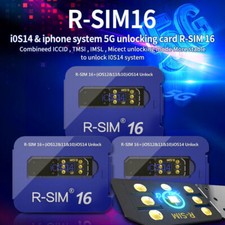 R-SIM 16 Nano Unlock RSIM Card für IOS 15 iPhone 12 12 mini 13 Pro XS MAX 8 H