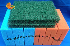 6 x Steppan Filterschwamm + 2 x Biomatte passend für Oase Biotec 5 + 10  Filter