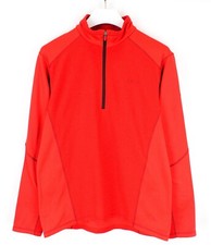 Schoffel Fleece Half Zip Arezzo Sweatshirt Herren UK 44 Pullover Hoch Hals Karo