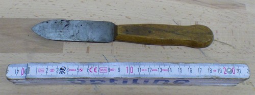 Altes kittmesser zum - zum, scheiben