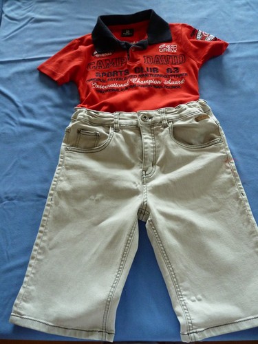 Kinder jungen shirt bermuda - kinder,