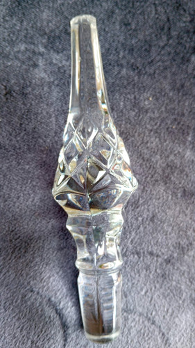 Großer glas stöpsel - großer,