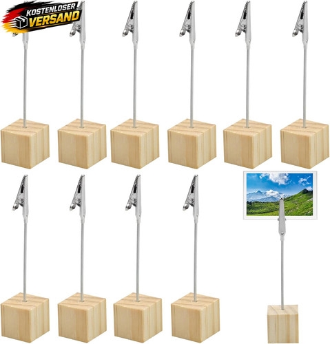 Stück fotohalter holz - holz, mit